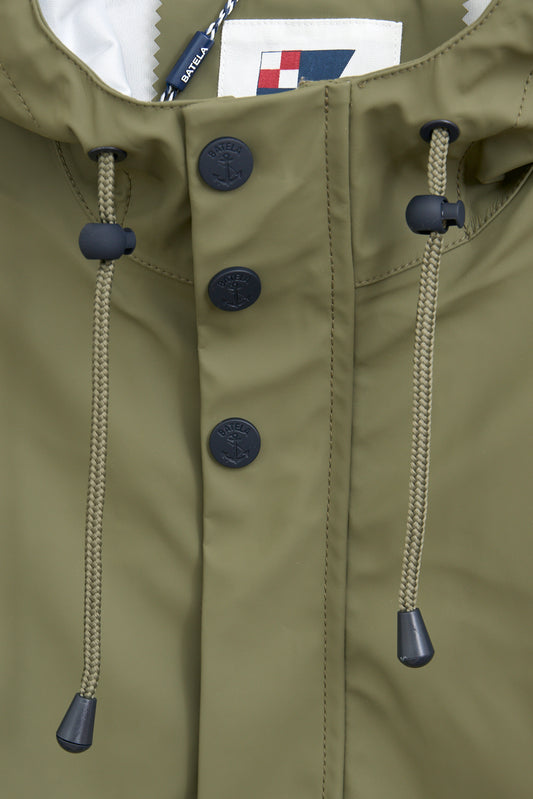 UNISEX Chubasquero ligero amplio 100% impermeable