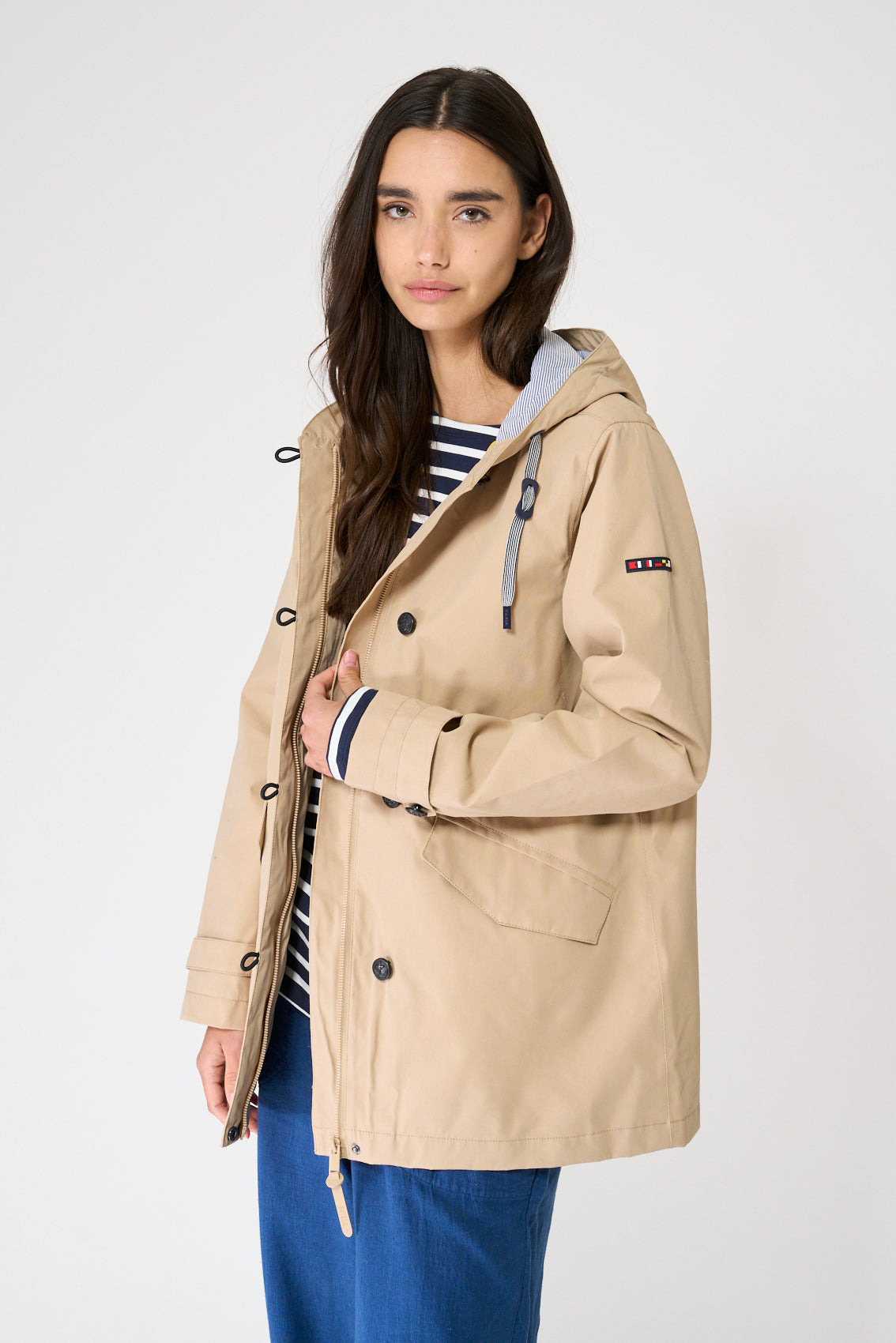 Veste 100 % coton imperméable