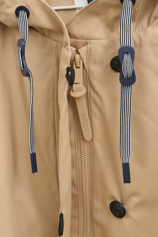 Chaqueta de algodón 100% impermeable