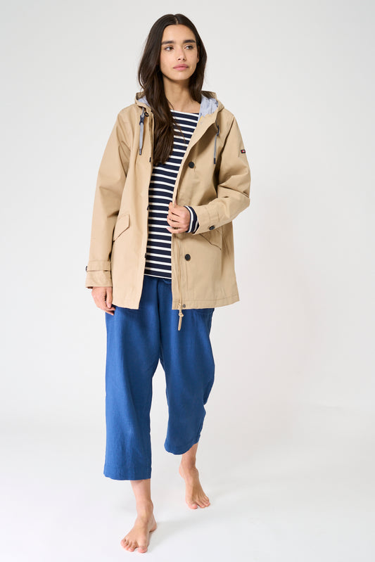 Chaqueta de algodón 100% impermeable