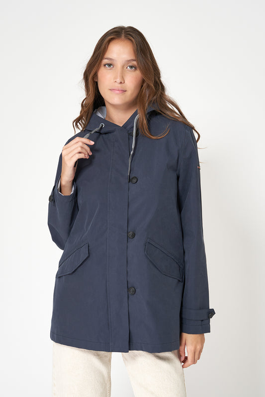 Chaqueta de algodón 100% impermeable