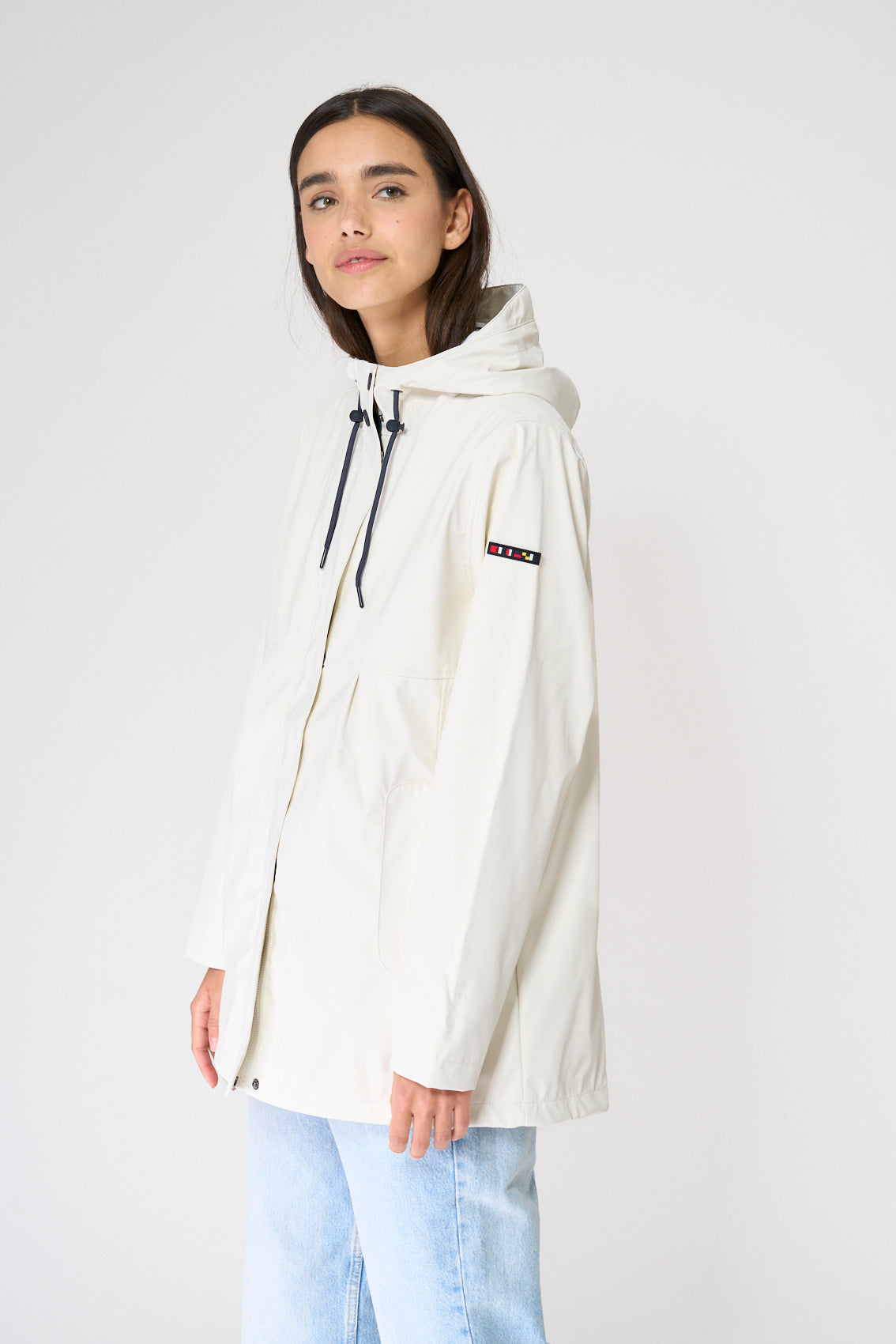 Waterproof roomy raincoat