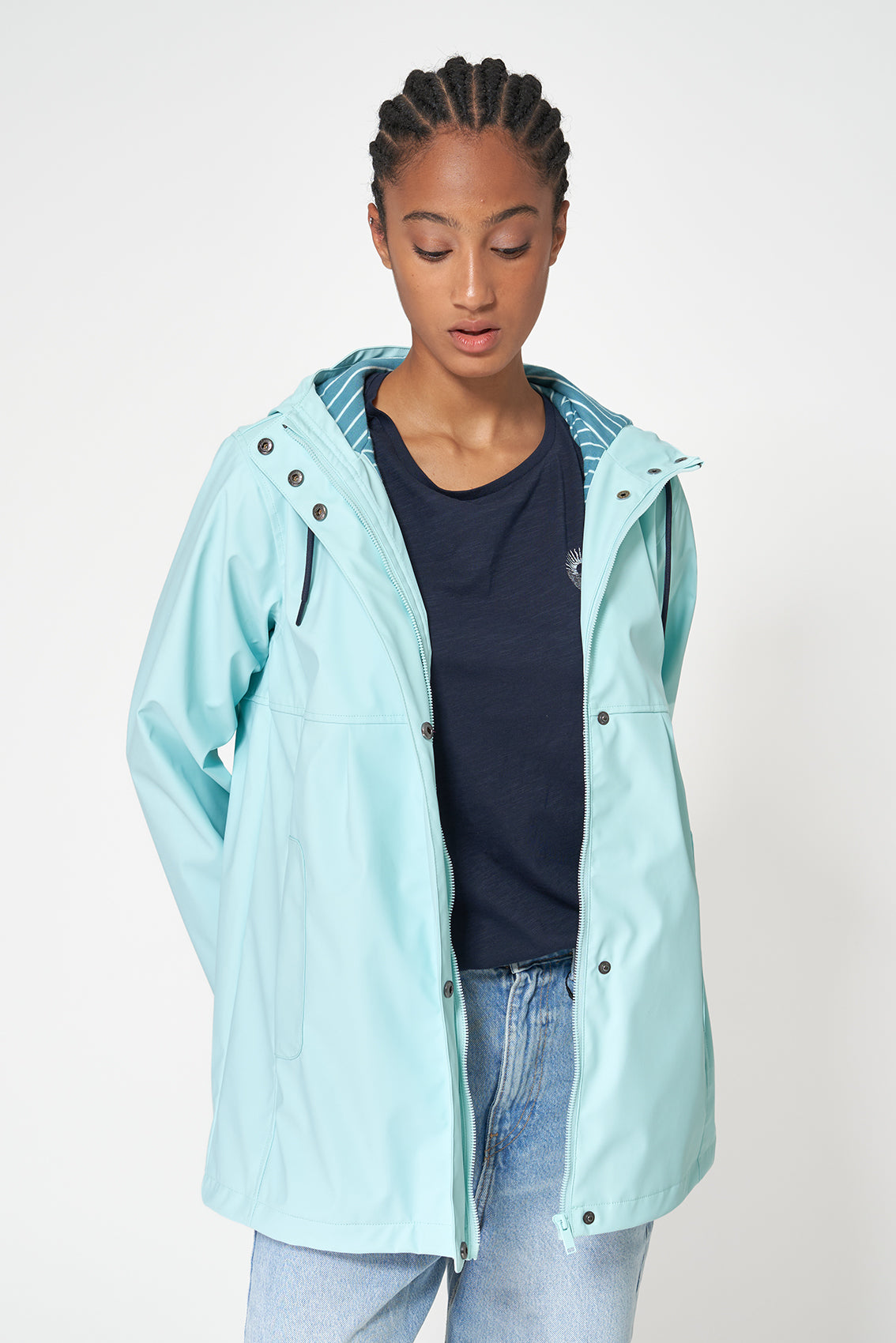 Chubasquero impermeable corte amplio