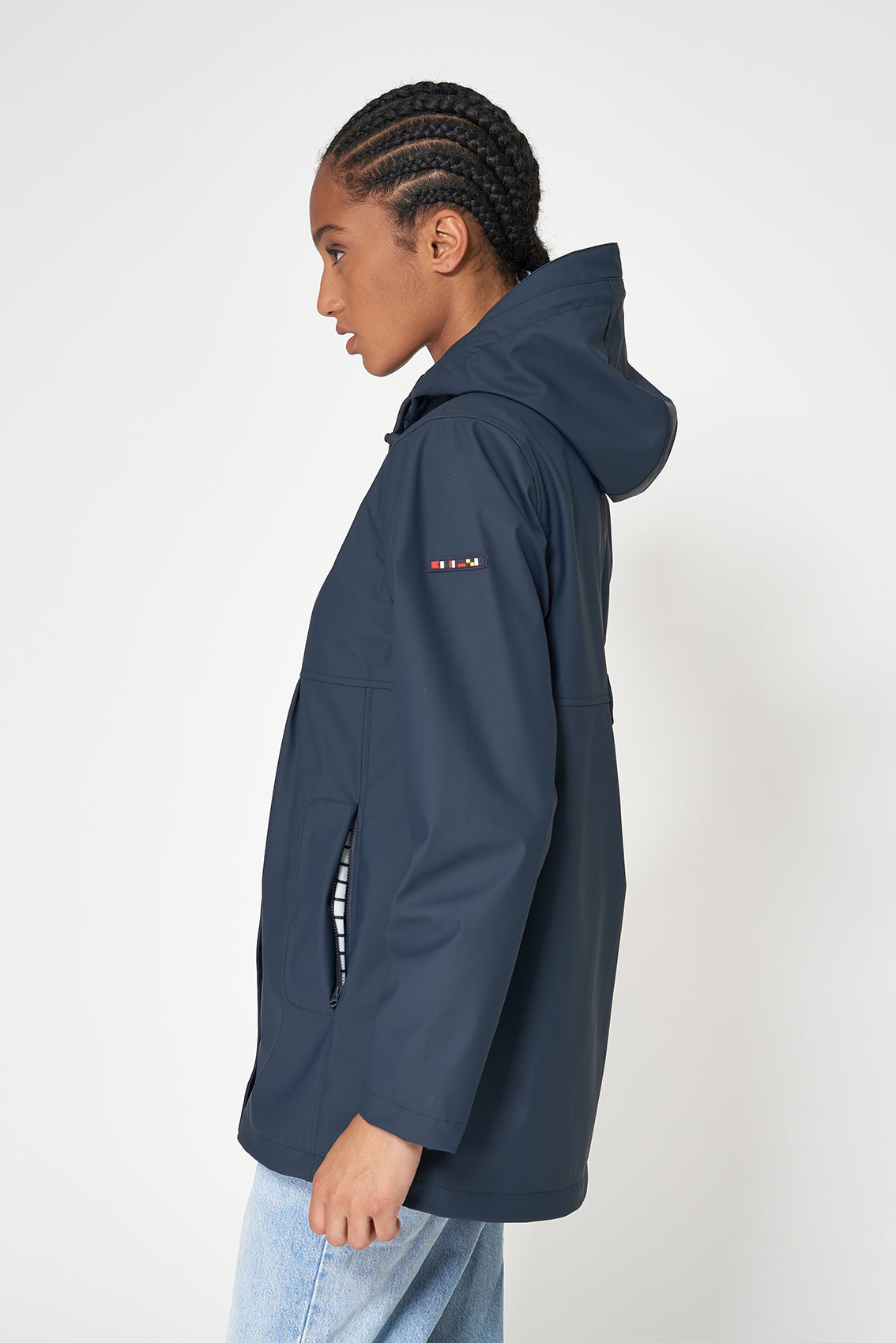 Chubasquero impermeable corte amplio