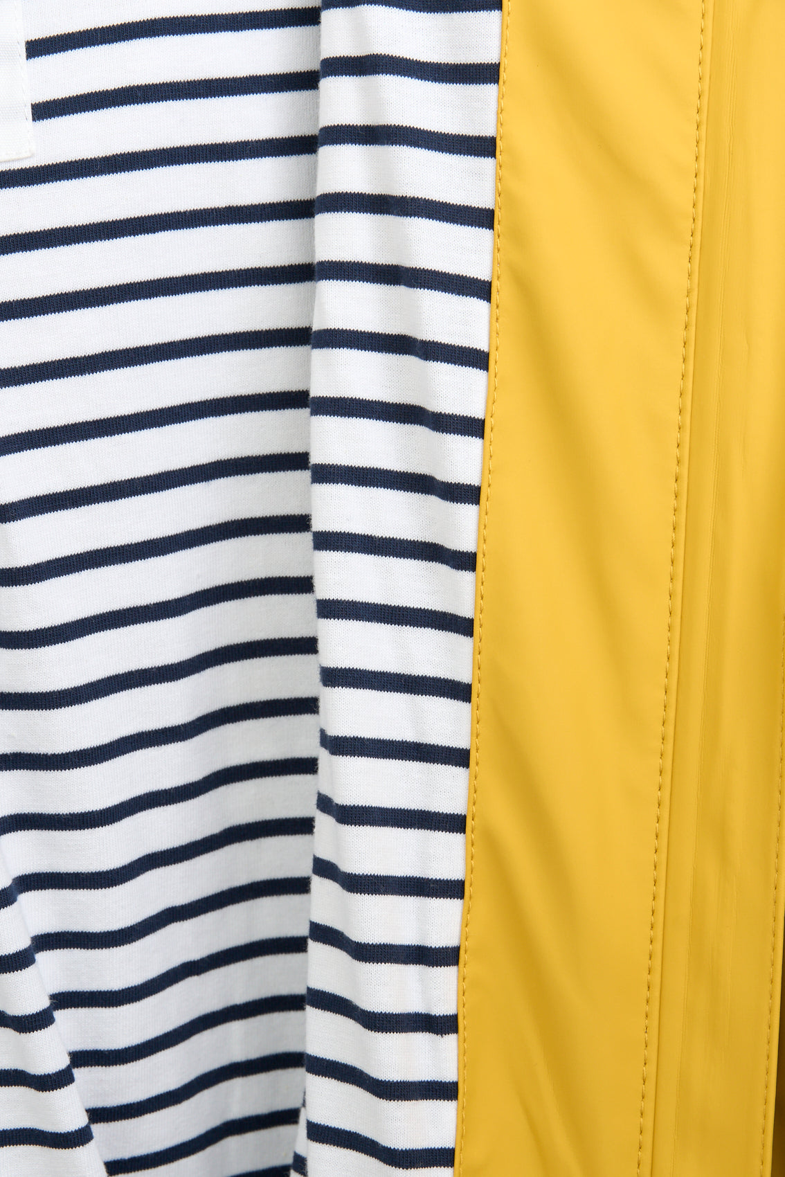 Imperméable 100 % étanche avec doublure à rayures