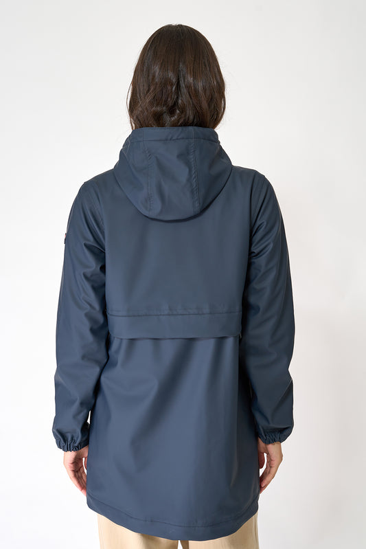 100% waterproof rain jacket with a fleece lining