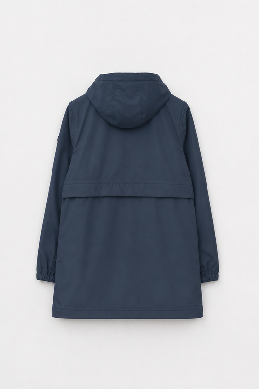 100% waterproof rain jacket with a fleece lining