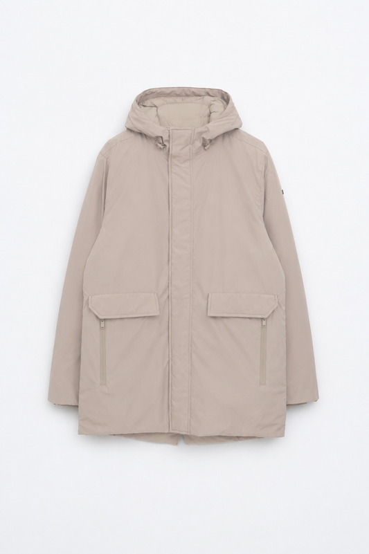 100% waterproof coat with front pockets