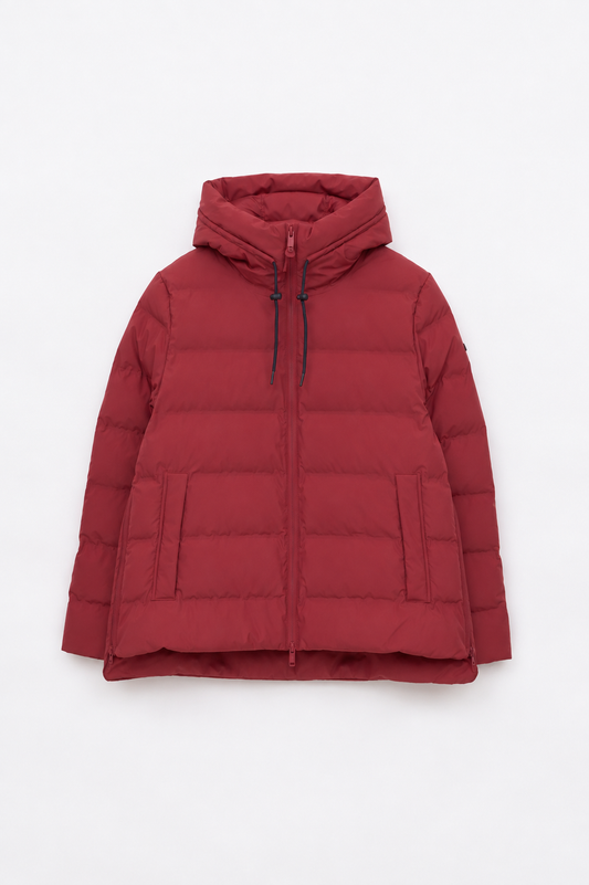 Short, 100% waterproof puffer jacket