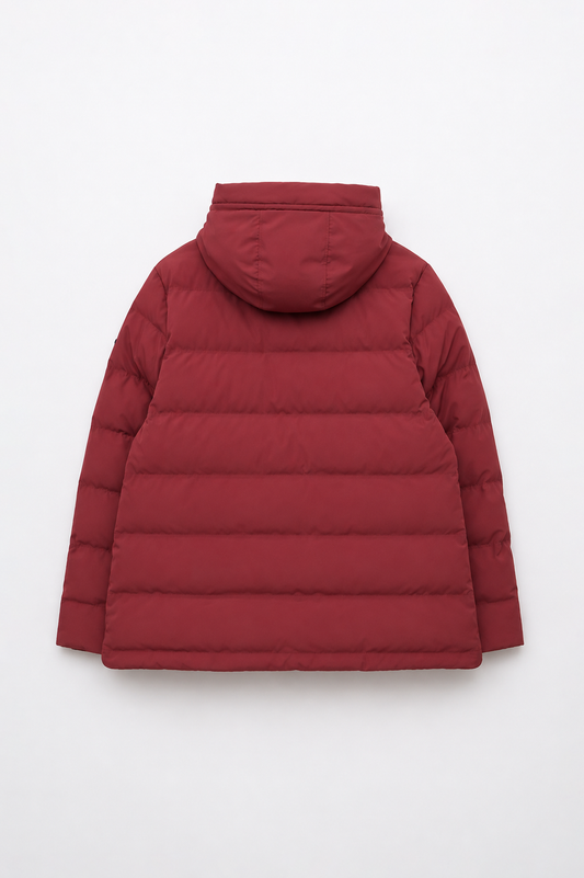 Short, 100% waterproof puffer jacket