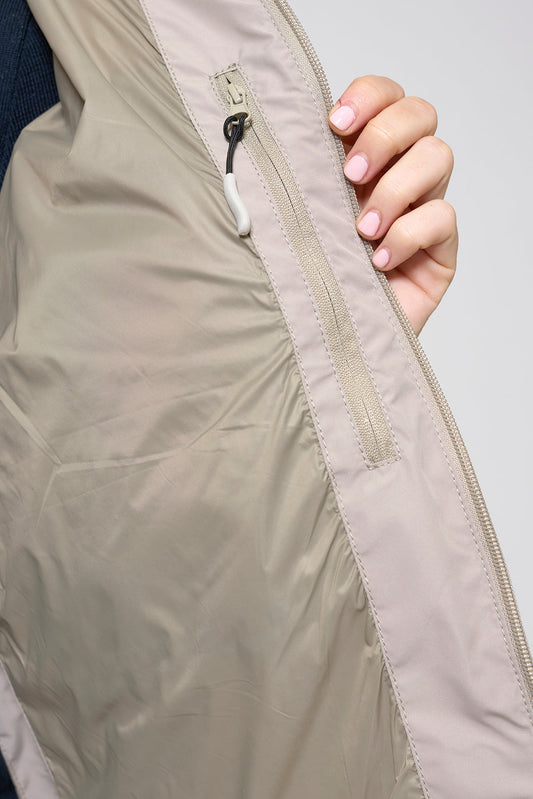 Short, 100% waterproof puffer jacket