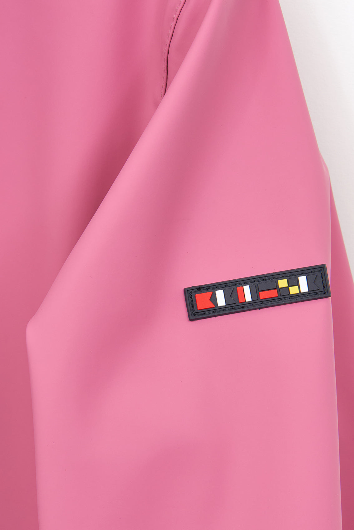 100% waterproof raincoat with heat-sealed seams