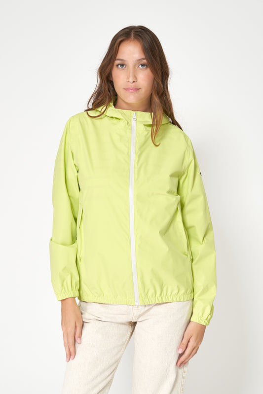 Chaqueta corta técnica 100% impermeable packable