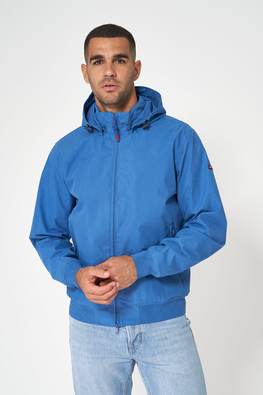 Cazadora tipo bomber de algodón 100% impermeable