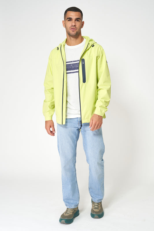 Chubasquero cortavientos 100% impermeable