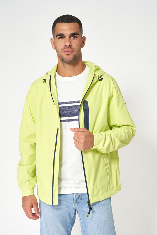 Chubasquero cortavientos 100% impermeable