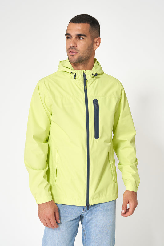 Chubasquero cortavientos 100% impermeable