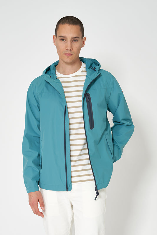 Chubasquero cortavientos 100% impermeable