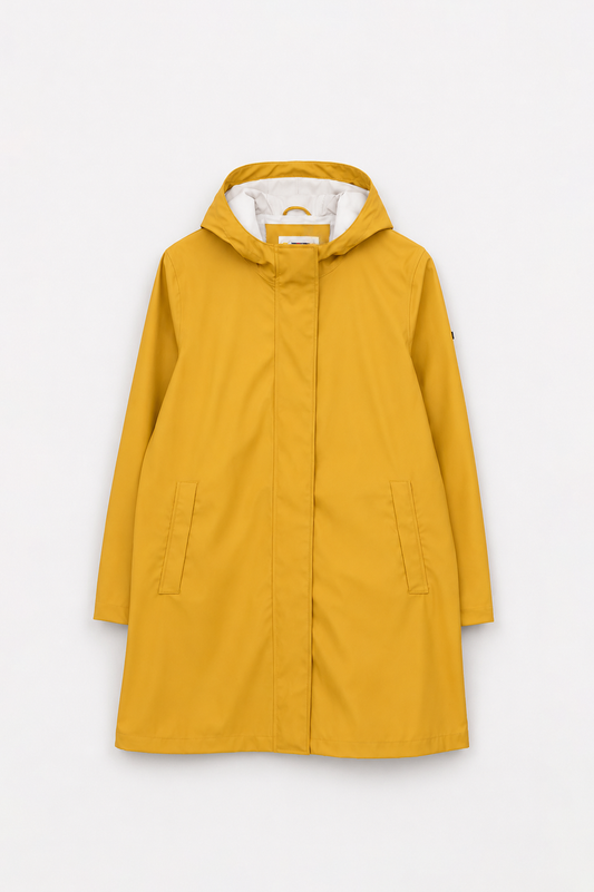Spring-autumn women’s raincoat without lining