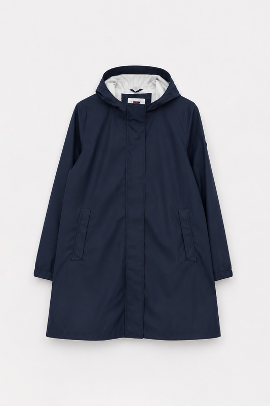 Spring-autumn women’s raincoat without lining