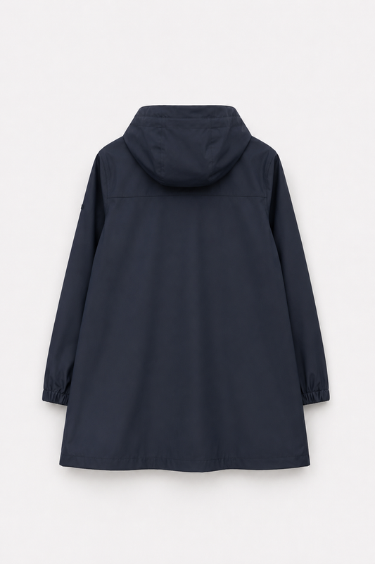 Spring-autumn women’s raincoat without lining