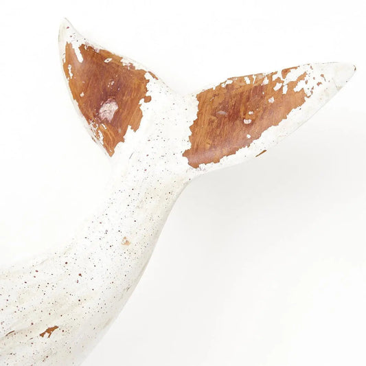 Cachalote grande blanco base metal - D1919 Batela