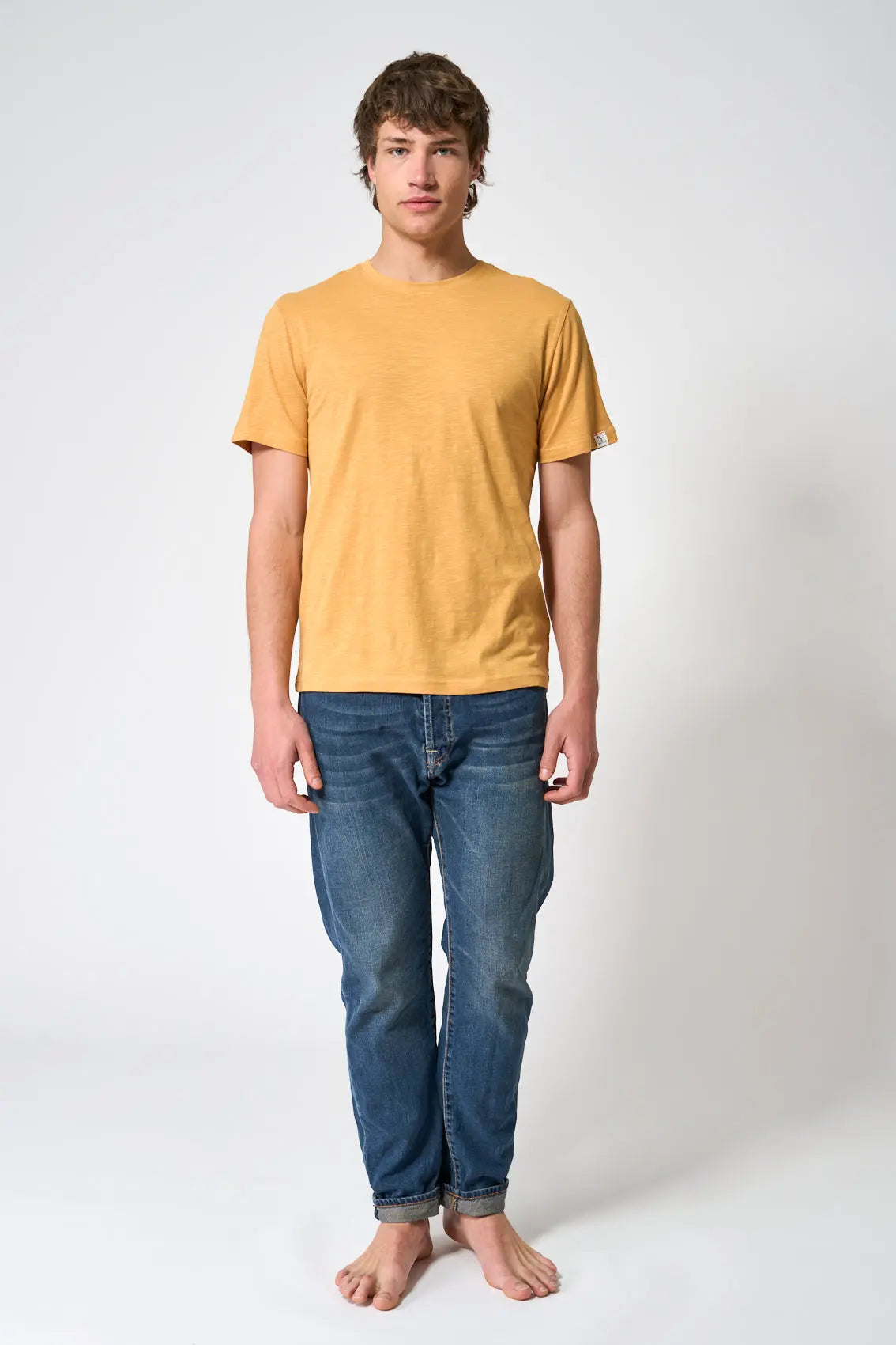Camiseta básica algodón flamé OEKO-TEX®