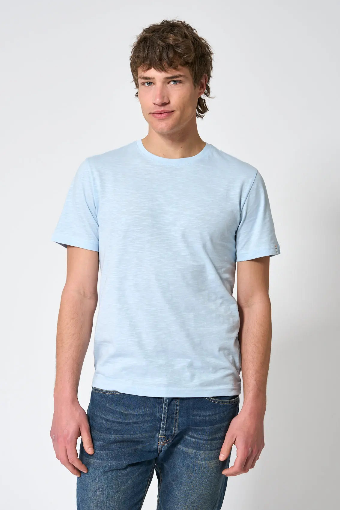 Camiseta básica algodón flamé OEKO-TEX®