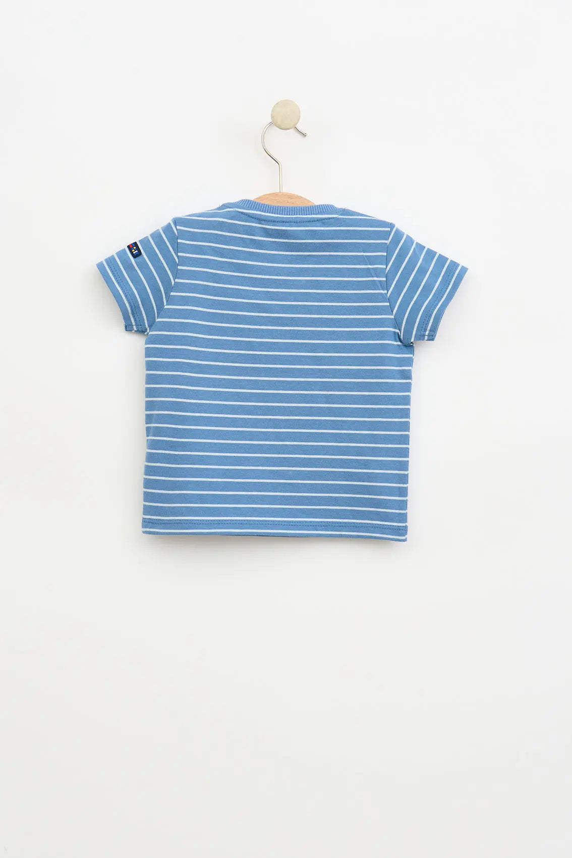 Baby T-shirt with octopus drawing