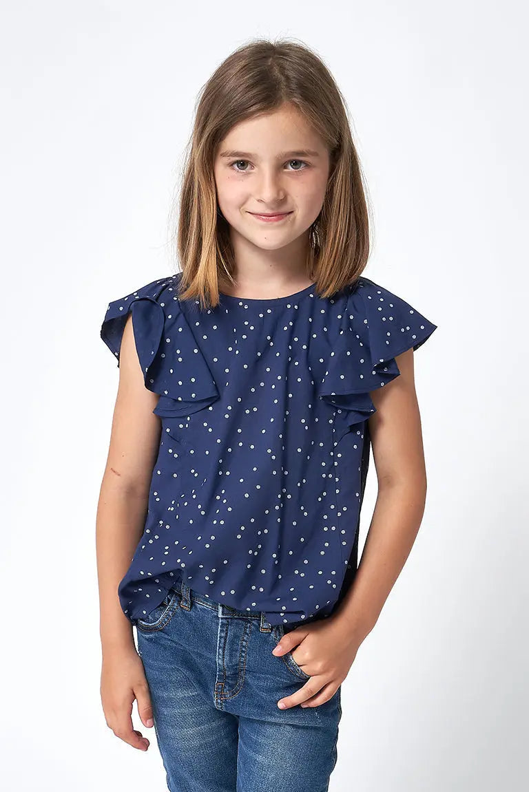 T-shirt fille 100% viscose