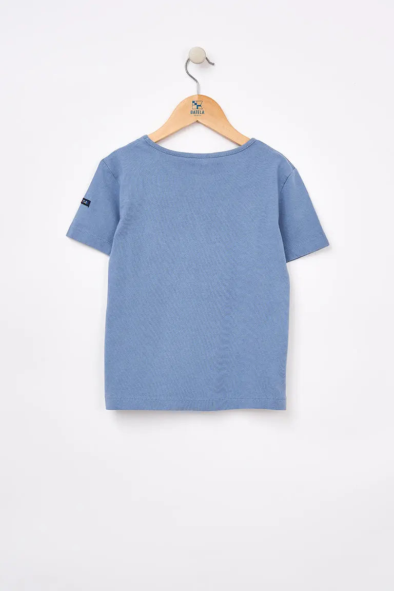 'Hello Sea' cotton girl's T-shirt