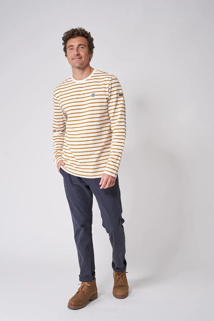 Camiseta de rayas hombre manga larga – Enbata – Ropa marinera Moda