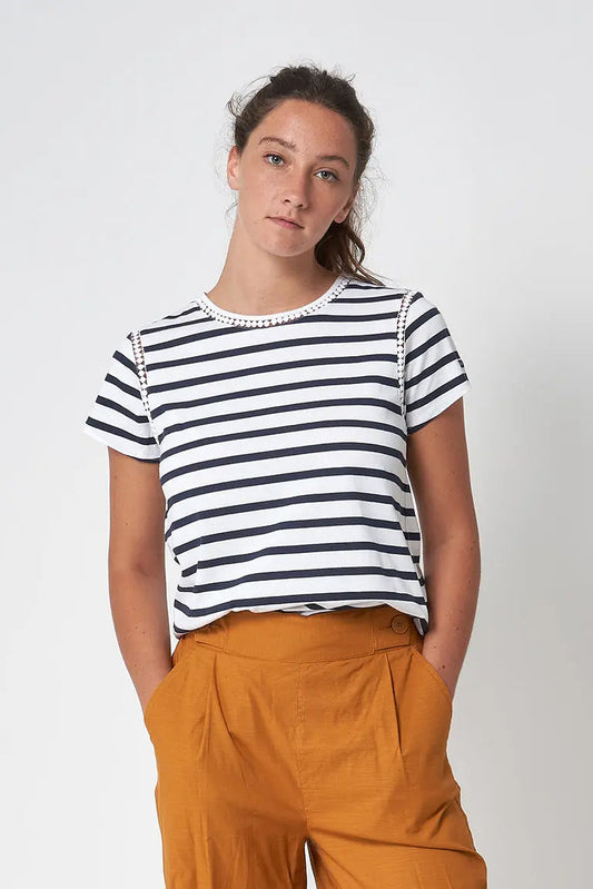Batela navy t-shirt