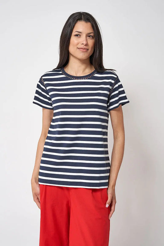 Batela navy t-shirt