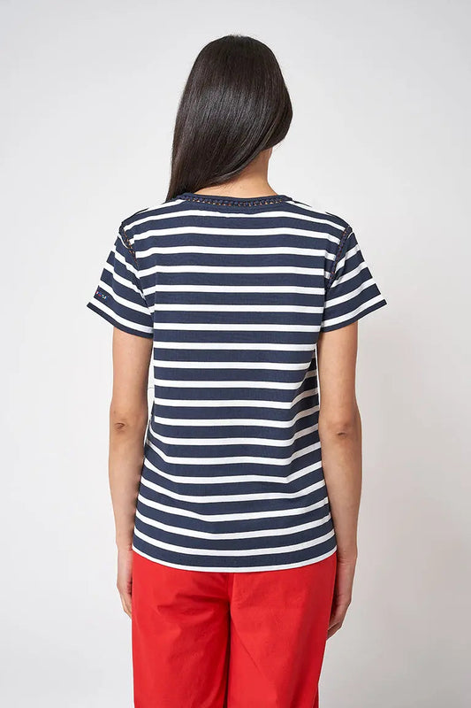 Batela navy t-shirt