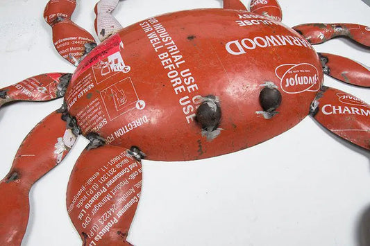 Cangrejo rojo de metal - D6668 Batela