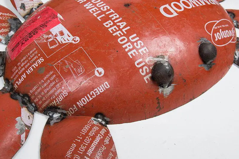 Cangrejo rojo de metal - D6668 Batela