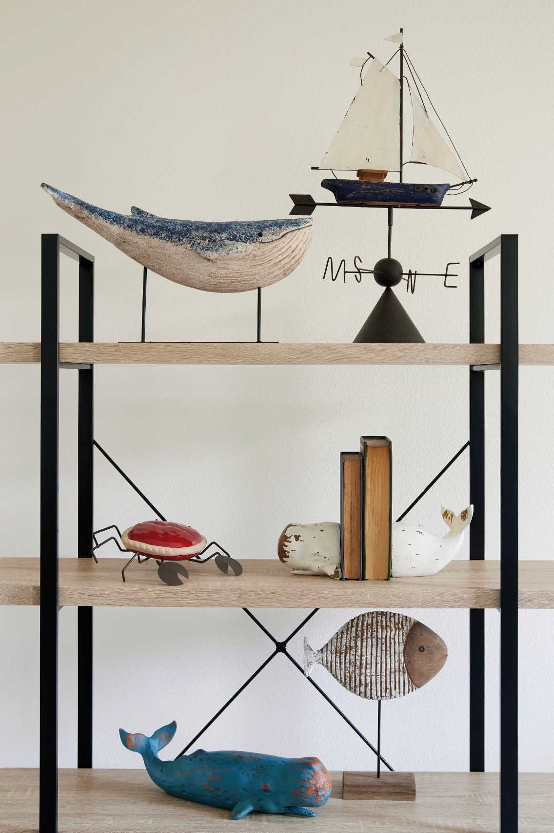 Sujetalibros con forma de cachalote Batela