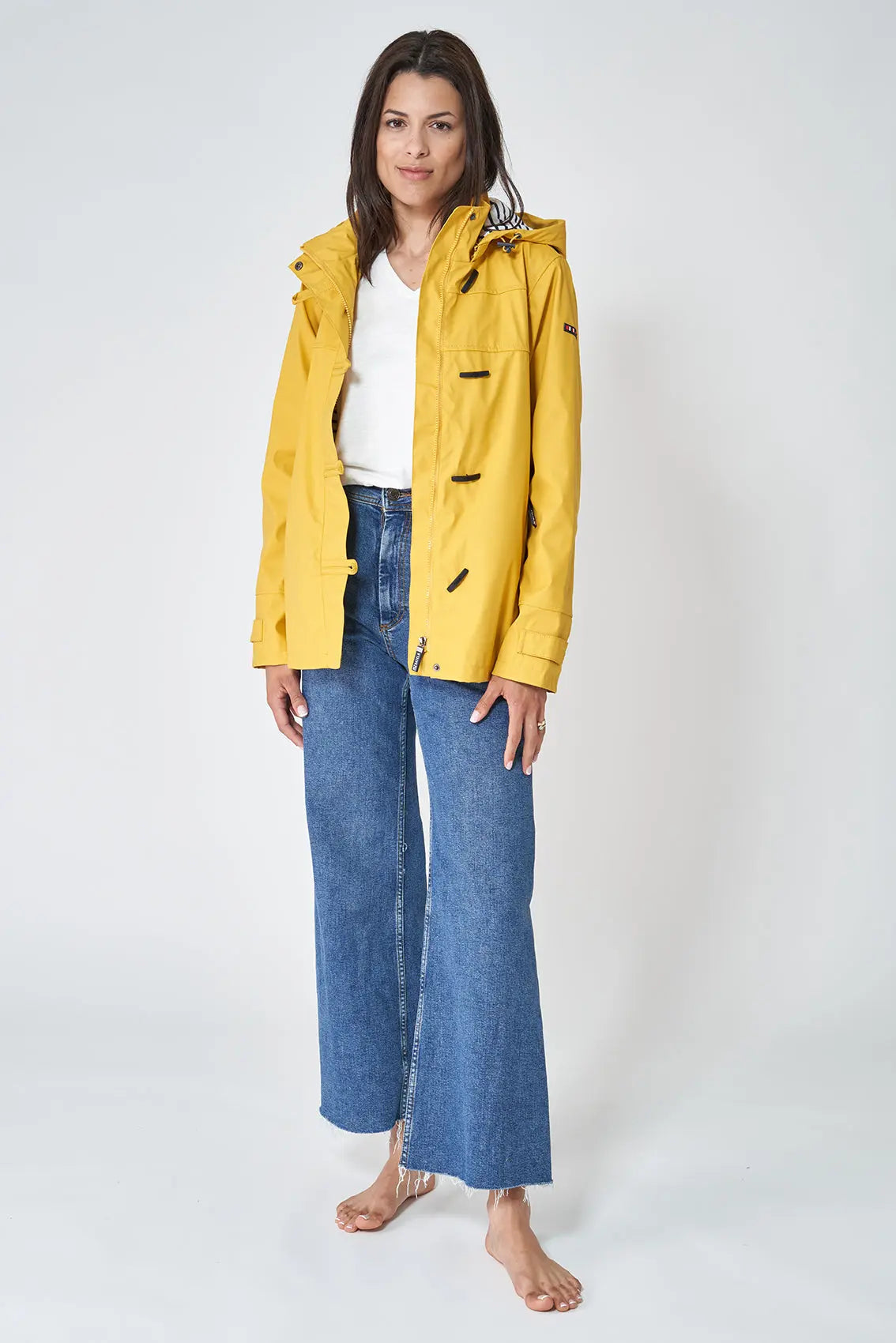 Amarillo Chubasquero Mujer Batela Chubasquero Amarillo Chubasquero