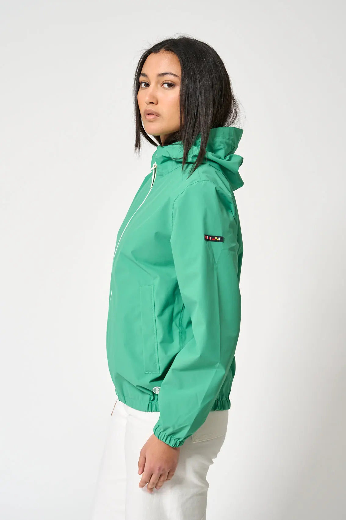 Chubasquero corto de mujer 100% impermeable batela1991