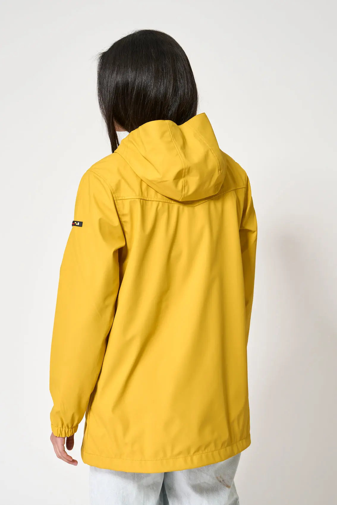 Sailor raincoat with anchor details