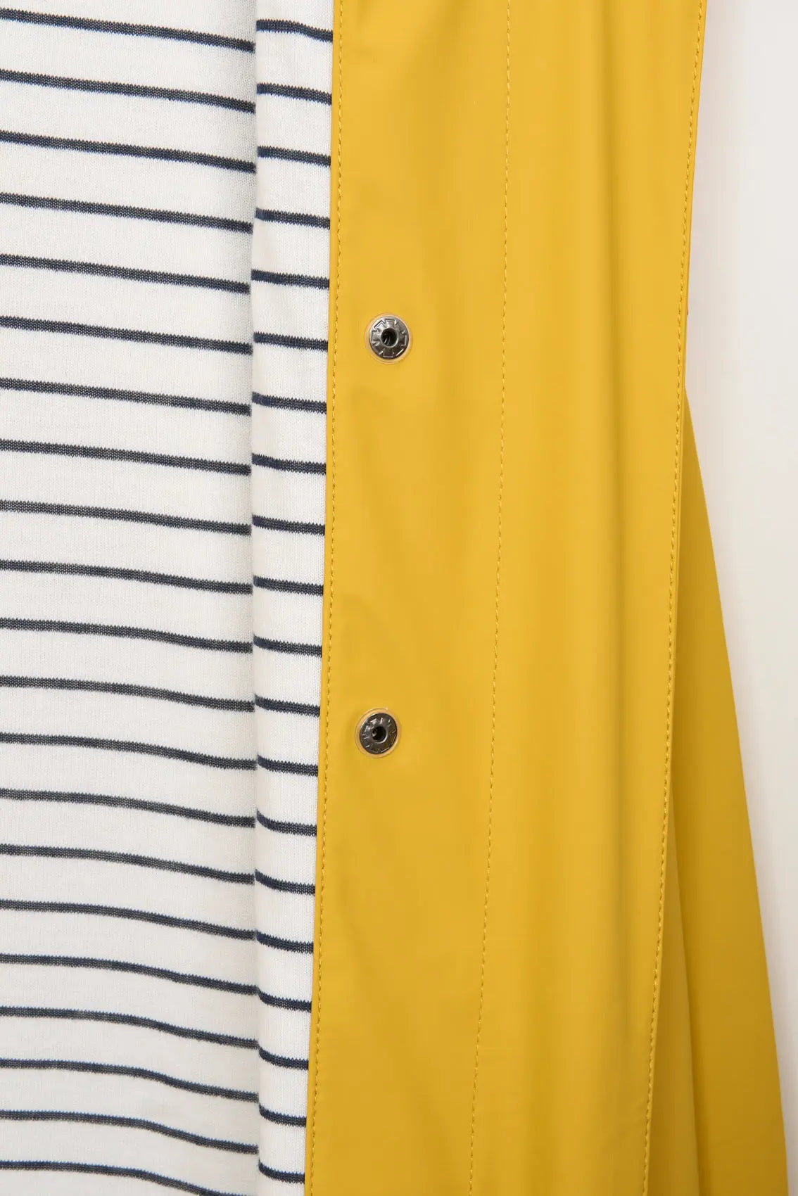 Sailor raincoat with anchor details