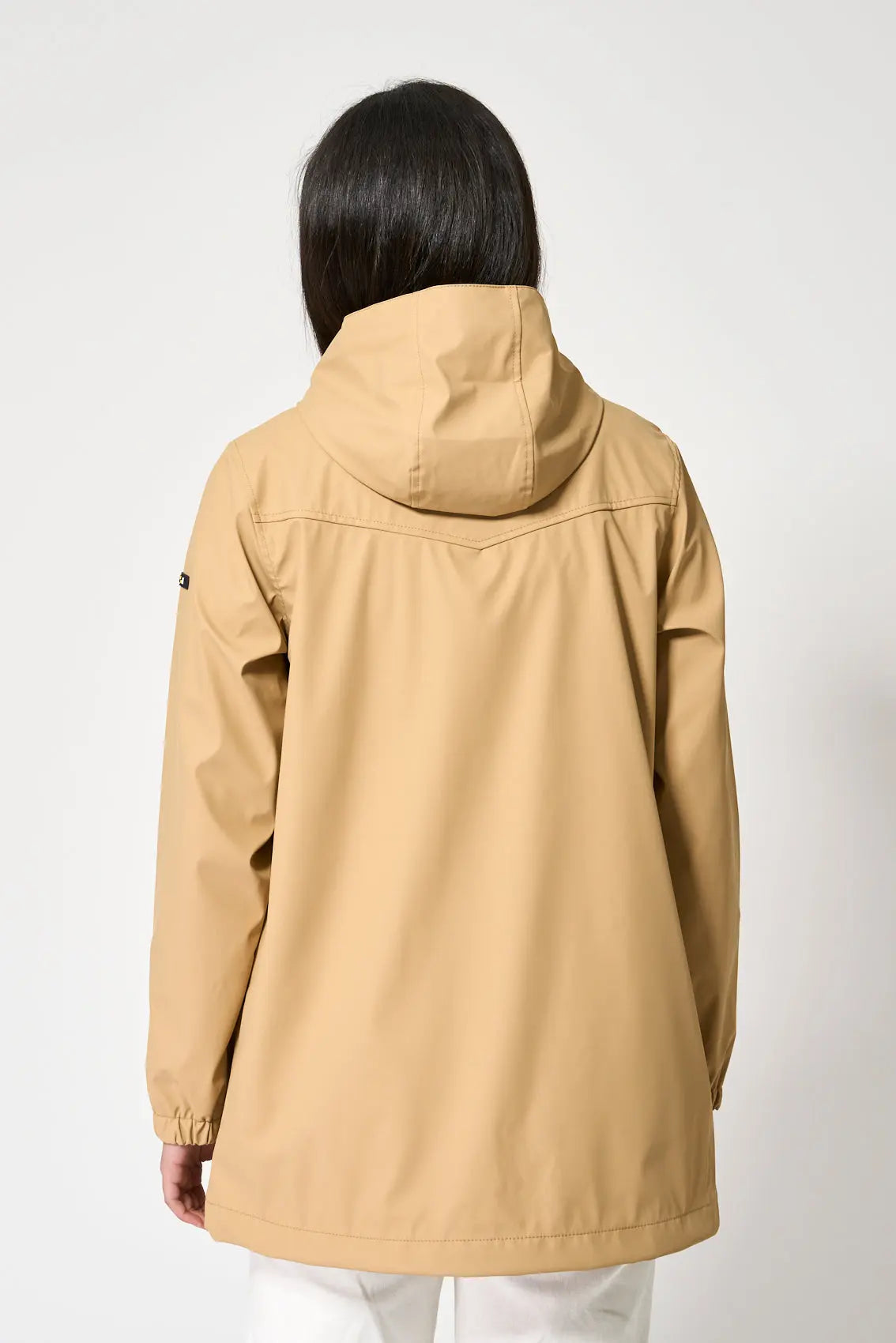 Sailor raincoat with anchor details