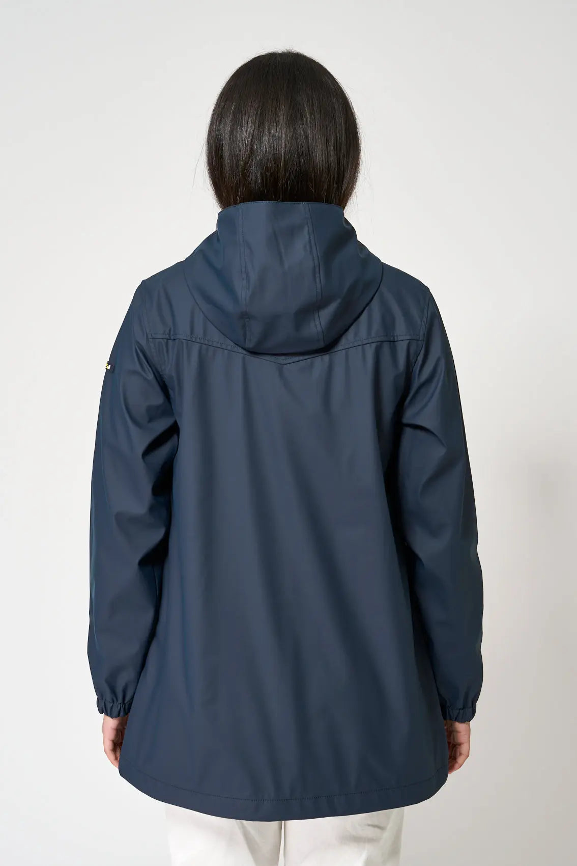 Sailor raincoat with anchor details