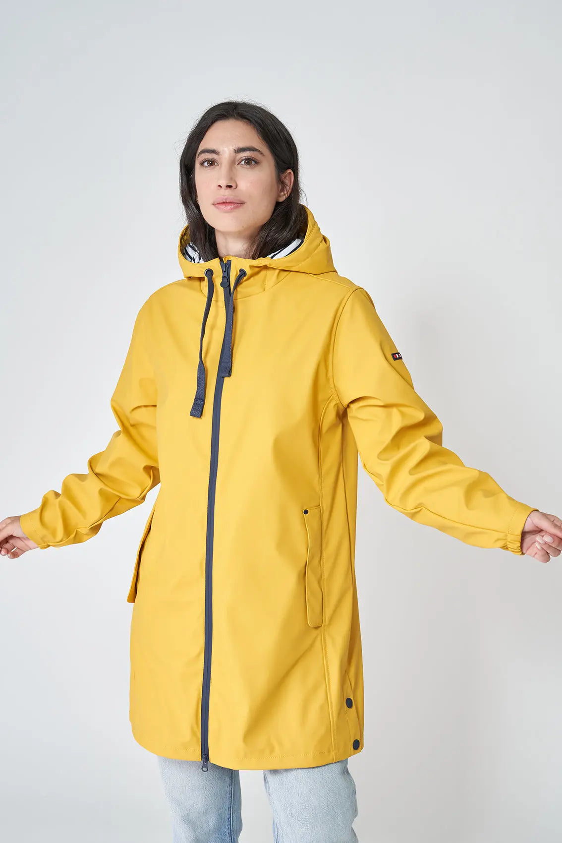 Chubasquero Mujer Chubasquero Amarillo Niña Zara Chaqueta