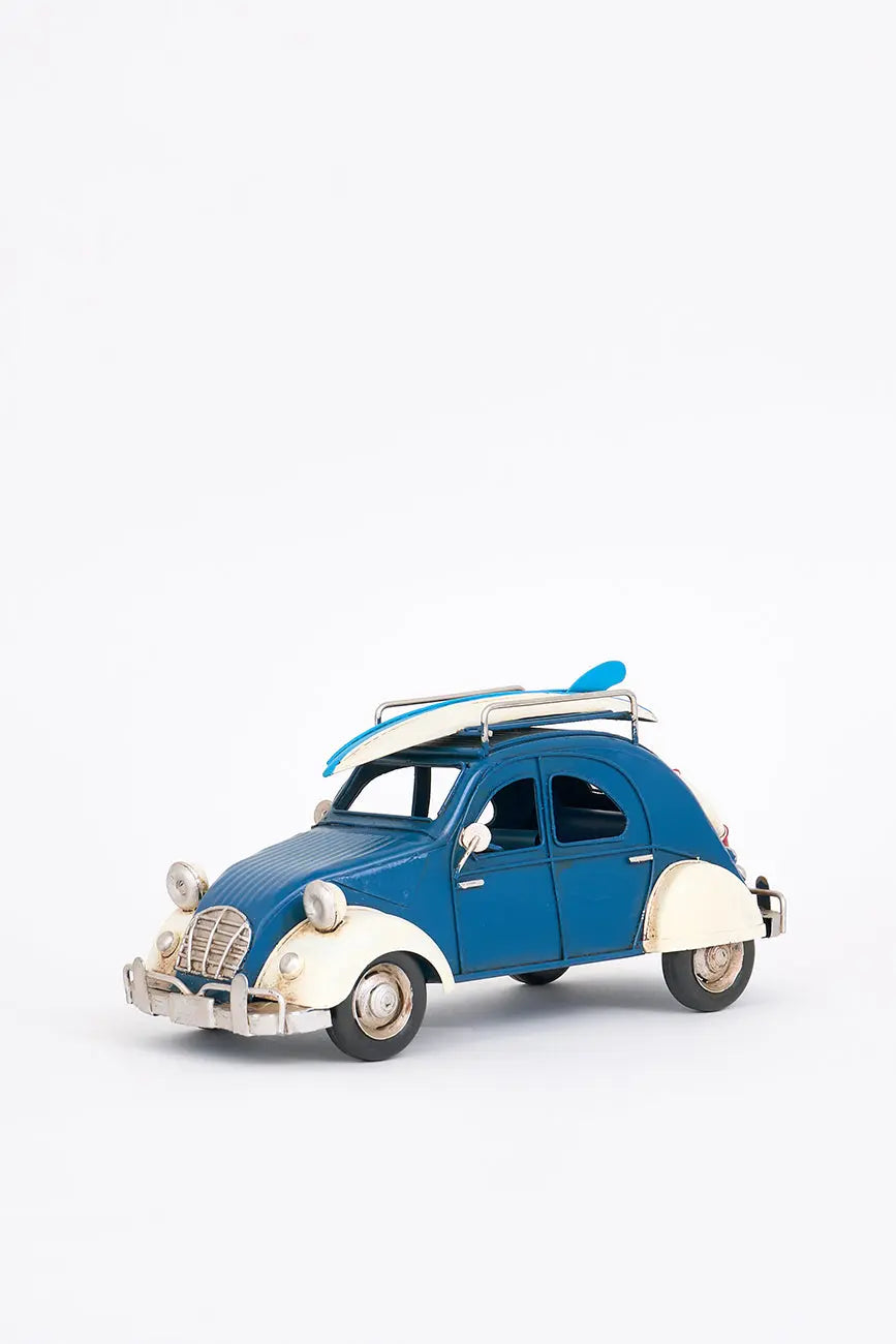 Coche grande 2 cv surf en metal - Batela