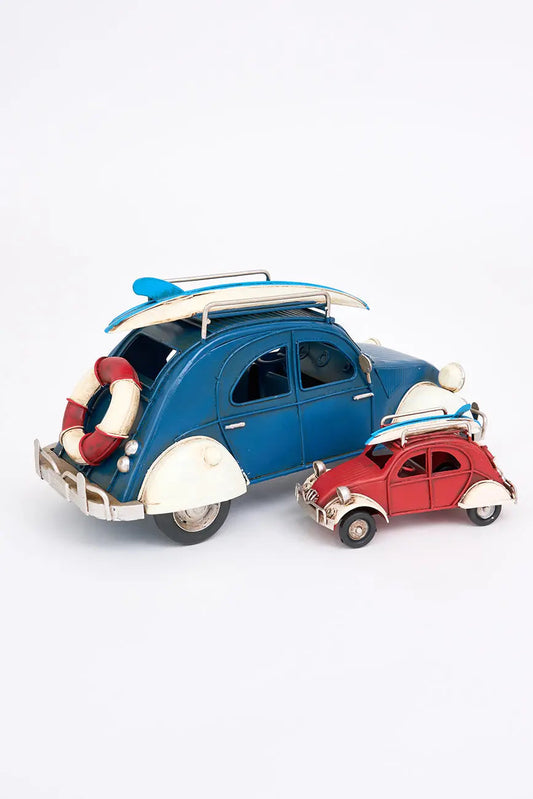 Coche grande 2 cv surf en metal - Batela