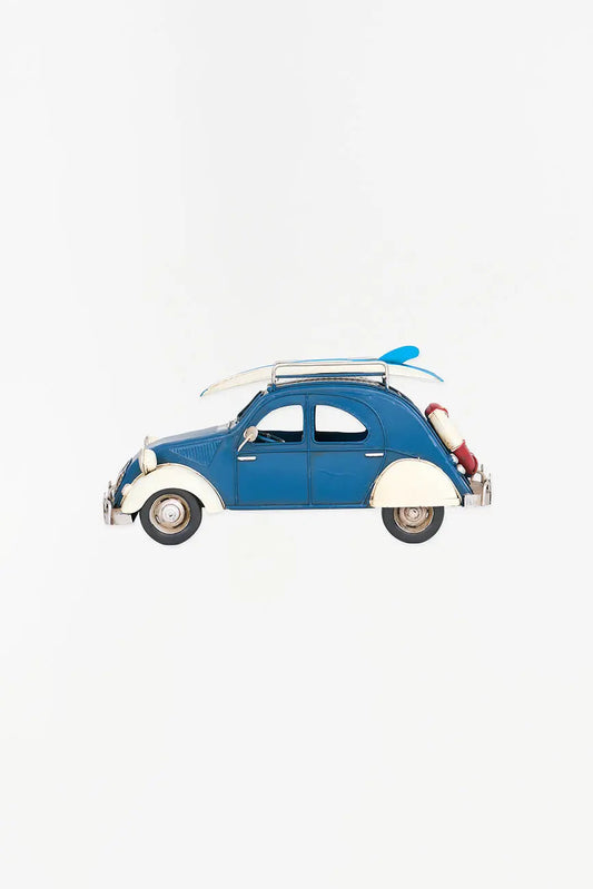 Coche grande 2 cv surf en metal - Batela