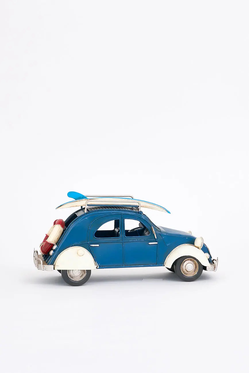 Coche grande 2 cv surf en metal - Batela