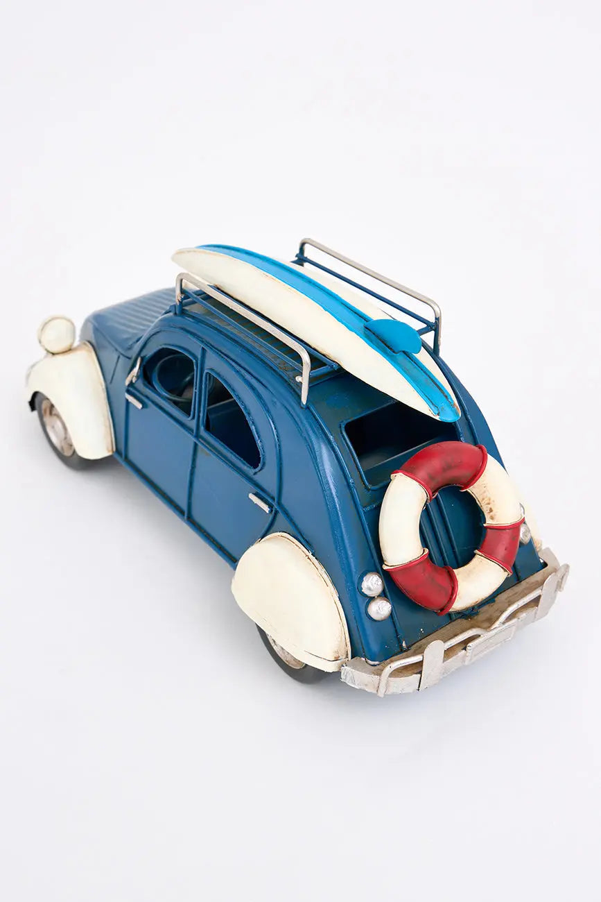 Coche grande 2 cv surf en metal - Batela